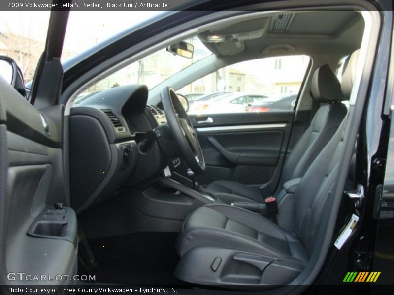 Black Uni / Anthracite 2009 Volkswagen Jetta SE Sedan