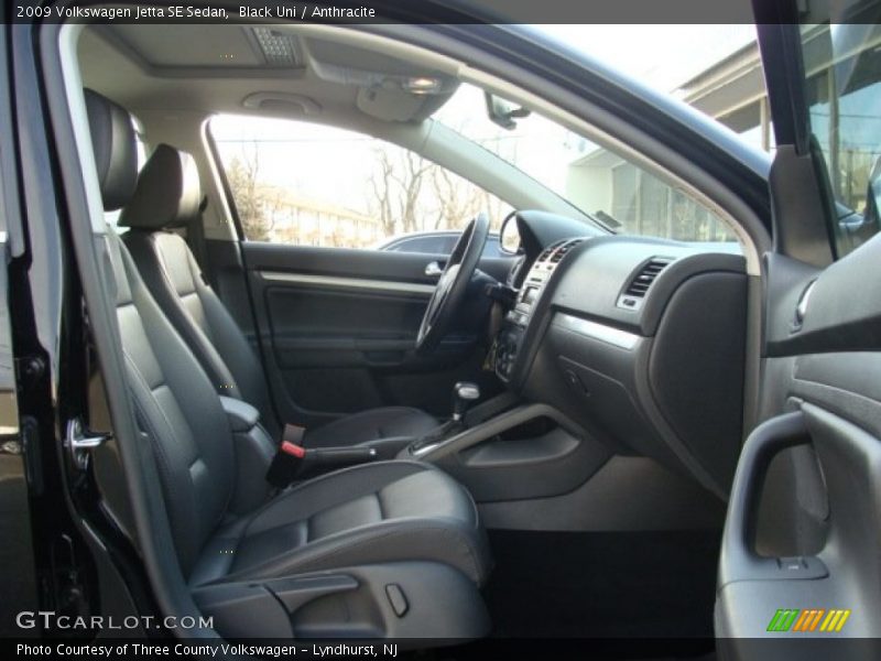 Black Uni / Anthracite 2009 Volkswagen Jetta SE Sedan