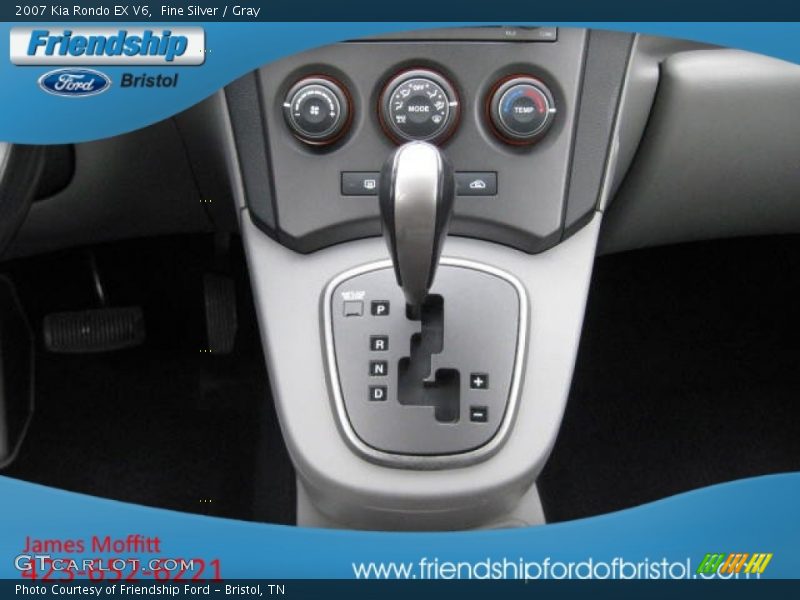 Fine Silver / Gray 2007 Kia Rondo EX V6