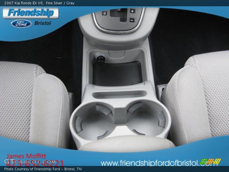 Fine Silver / Gray 2007 Kia Rondo EX V6