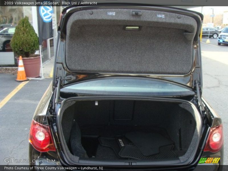 Black Uni / Anthracite 2009 Volkswagen Jetta SE Sedan