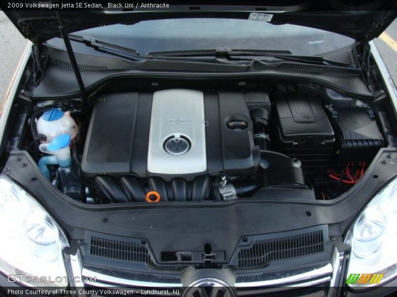 Black Uni / Anthracite 2009 Volkswagen Jetta SE Sedan