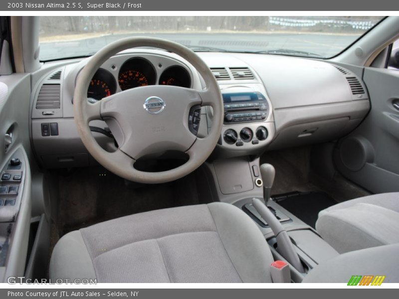 Super Black / Frost 2003 Nissan Altima 2.5 S