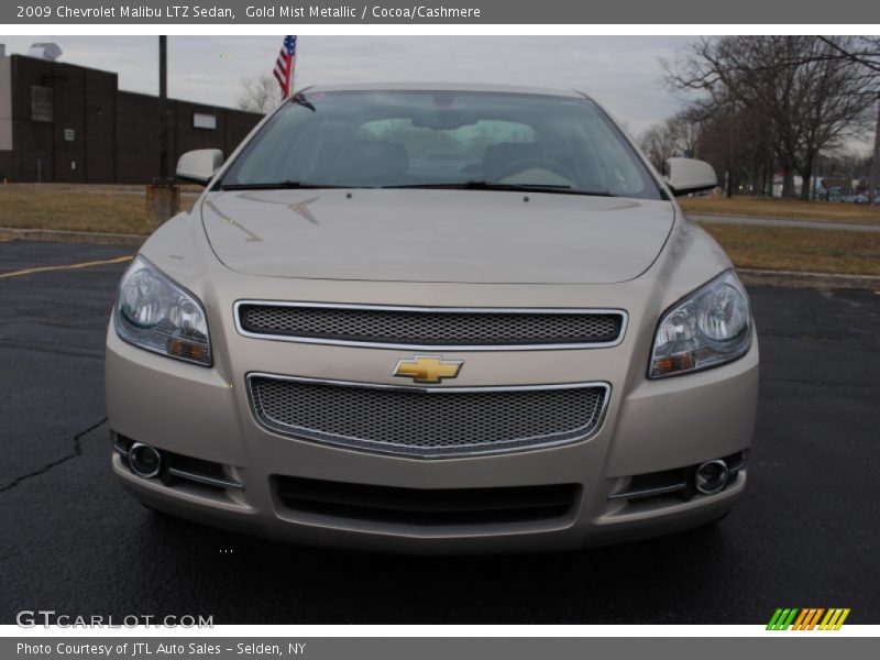 Gold Mist Metallic / Cocoa/Cashmere 2009 Chevrolet Malibu LTZ Sedan