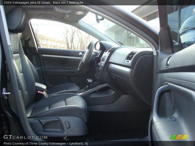 Black Uni / Anthracite 2009 Volkswagen Jetta SE Sedan