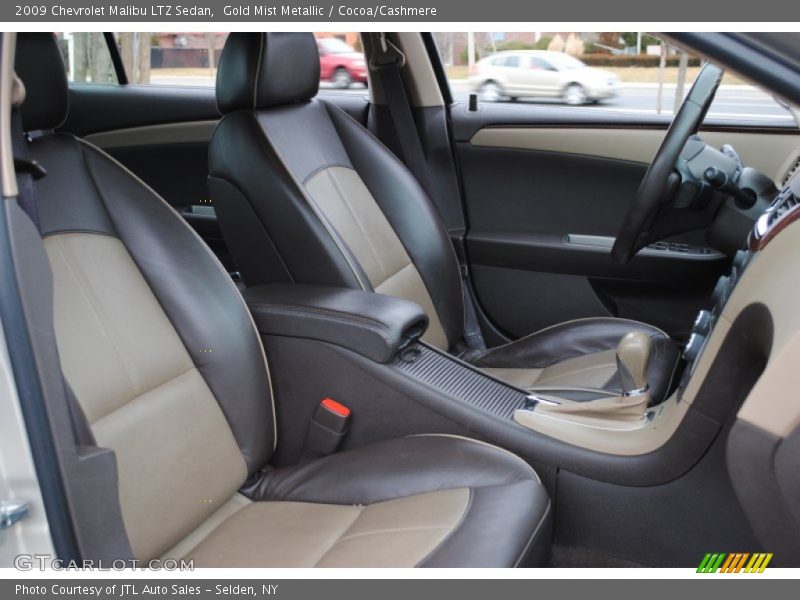 Gold Mist Metallic / Cocoa/Cashmere 2009 Chevrolet Malibu LTZ Sedan