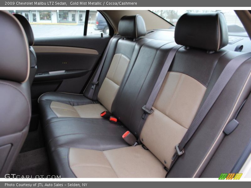 Gold Mist Metallic / Cocoa/Cashmere 2009 Chevrolet Malibu LTZ Sedan