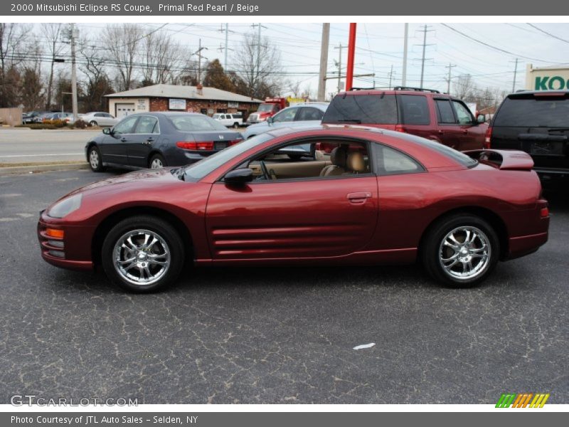  2000 Eclipse RS Coupe Primal Red Pearl