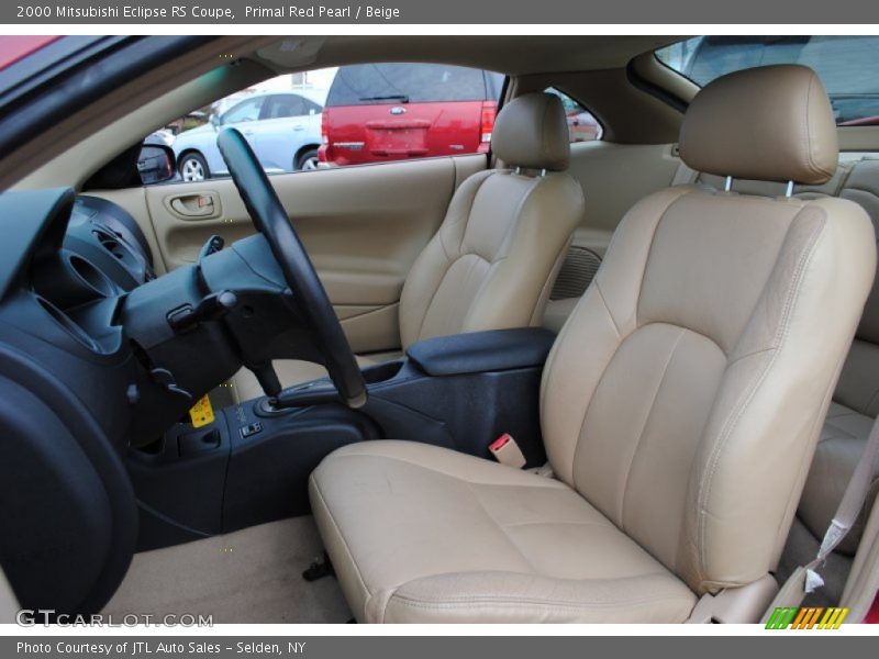  2000 Eclipse RS Coupe Beige Interior