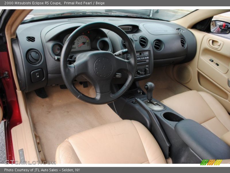  2000 Eclipse RS Coupe Beige Interior