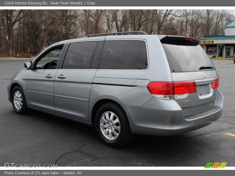 Silver Pearl Metallic / Gray 2009 Honda Odyssey EX
