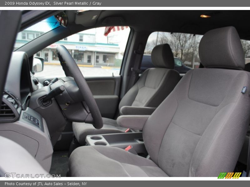Silver Pearl Metallic / Gray 2009 Honda Odyssey EX