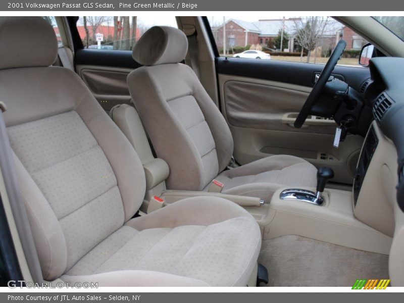 Pine Green Metallic / Beige 2001 Volkswagen Passat GLS Sedan