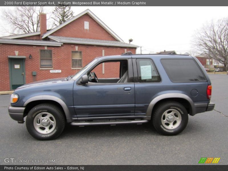  2000 Explorer Sport 4x4 Medium Wedgewood Blue Metallic