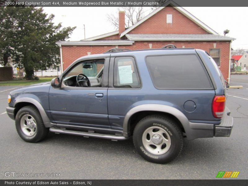  2000 Explorer Sport 4x4 Medium Wedgewood Blue Metallic