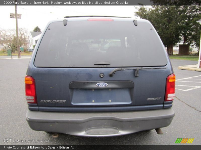 Medium Wedgewood Blue Metallic / Medium Graphite 2000 Ford Explorer Sport 4x4