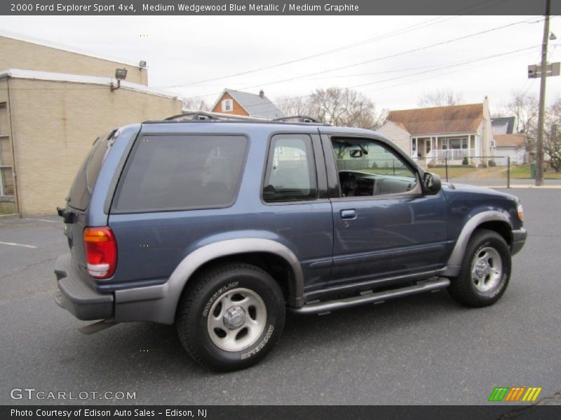 Medium Wedgewood Blue Metallic / Medium Graphite 2000 Ford Explorer Sport 4x4