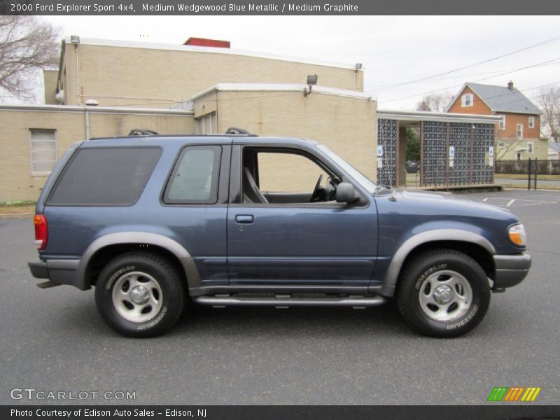 Medium Wedgewood Blue Metallic / Medium Graphite 2000 Ford Explorer Sport 4x4