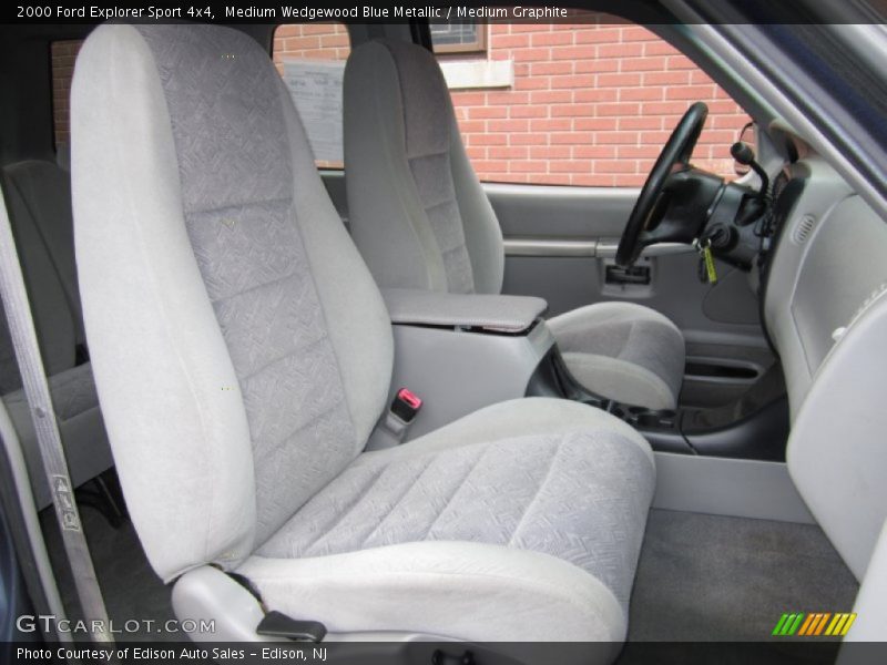 Medium Wedgewood Blue Metallic / Medium Graphite 2000 Ford Explorer Sport 4x4