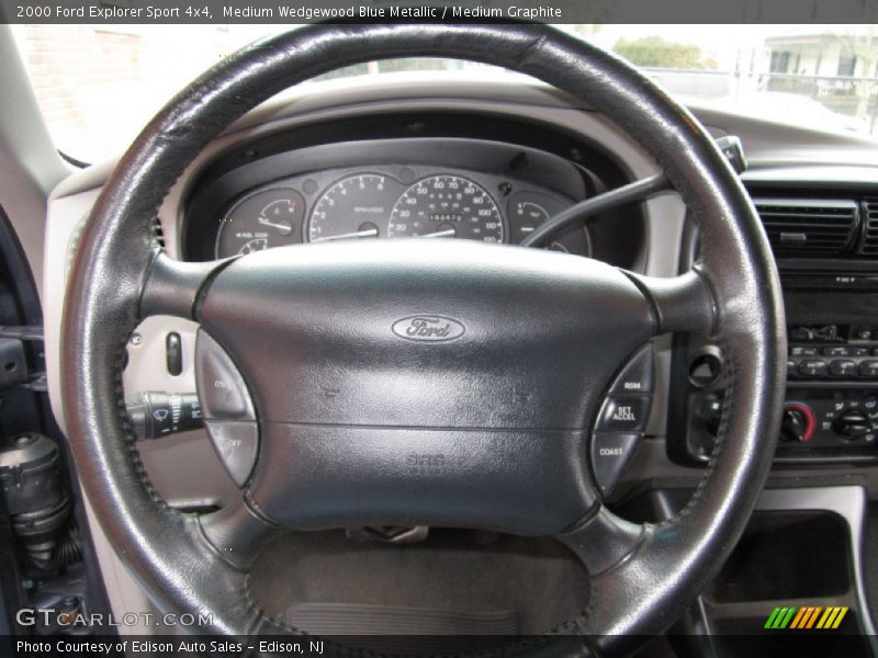 Medium Wedgewood Blue Metallic / Medium Graphite 2000 Ford Explorer Sport 4x4