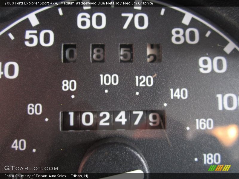 Medium Wedgewood Blue Metallic / Medium Graphite 2000 Ford Explorer Sport 4x4