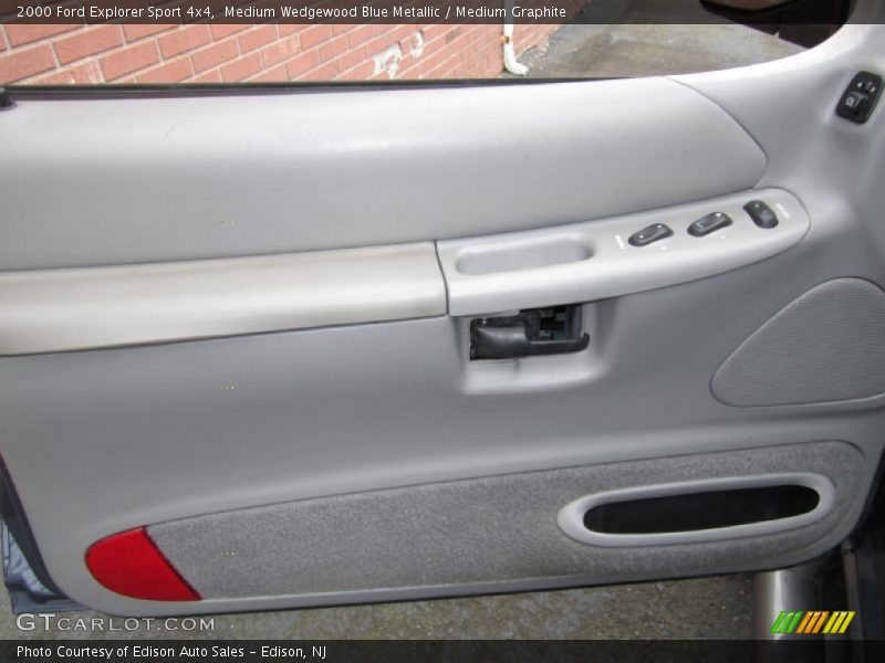Medium Wedgewood Blue Metallic / Medium Graphite 2000 Ford Explorer Sport 4x4