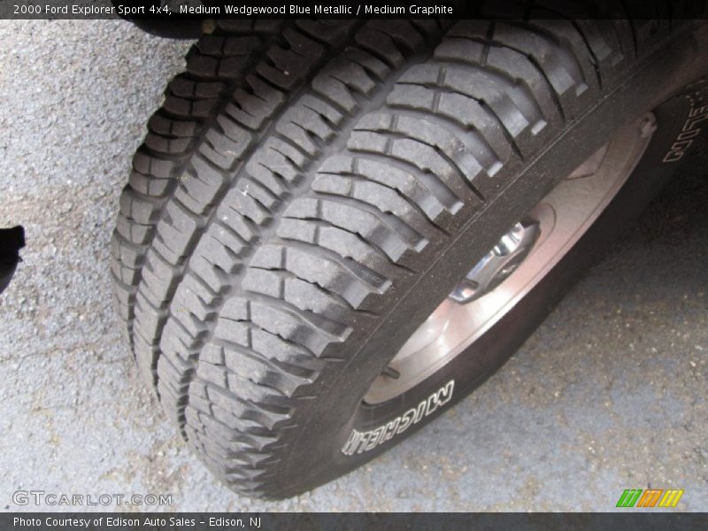 Medium Wedgewood Blue Metallic / Medium Graphite 2000 Ford Explorer Sport 4x4