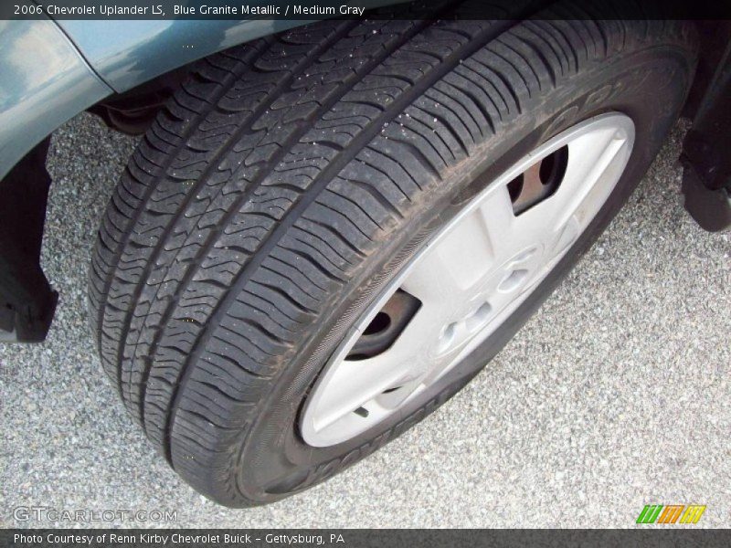 Blue Granite Metallic / Medium Gray 2006 Chevrolet Uplander LS