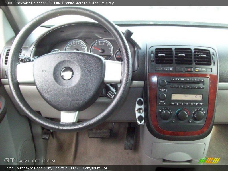 Dashboard of 2006 Uplander LS