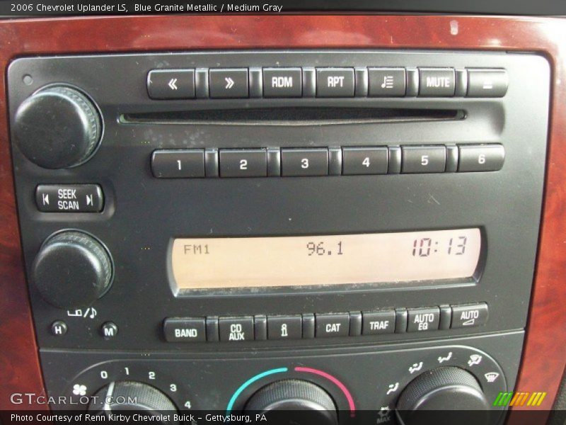 Audio System of 2006 Uplander LS