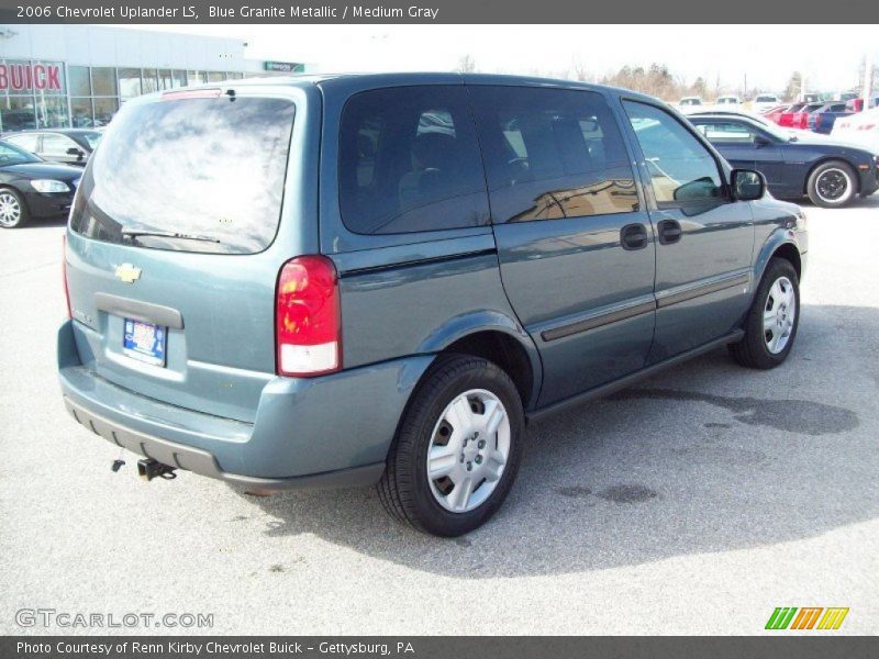 Blue Granite Metallic / Medium Gray 2006 Chevrolet Uplander LS