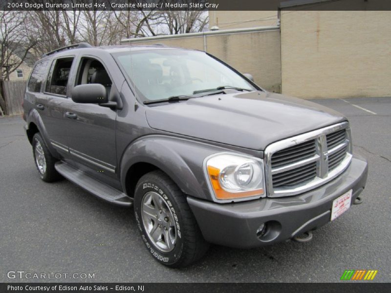 Graphite Metallic / Medium Slate Gray 2004 Dodge Durango Limited 4x4