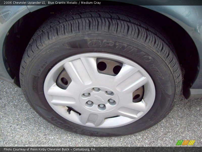 Blue Granite Metallic / Medium Gray 2006 Chevrolet Uplander LS