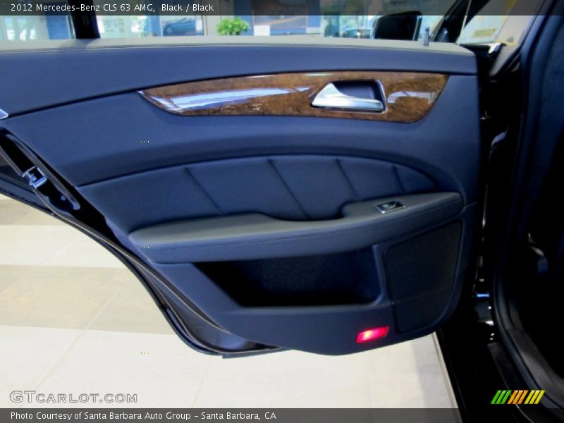 Black / Black 2012 Mercedes-Benz CLS 63 AMG