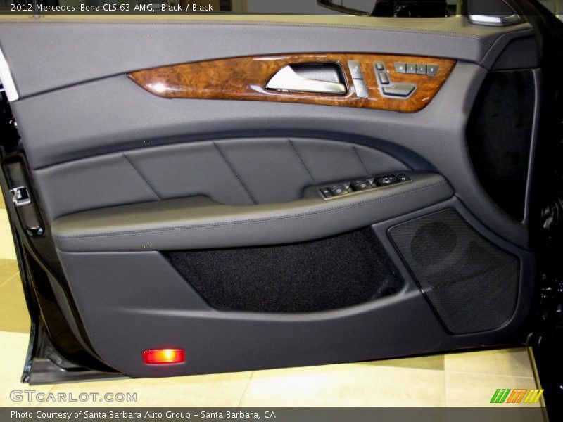 Black / Black 2012 Mercedes-Benz CLS 63 AMG