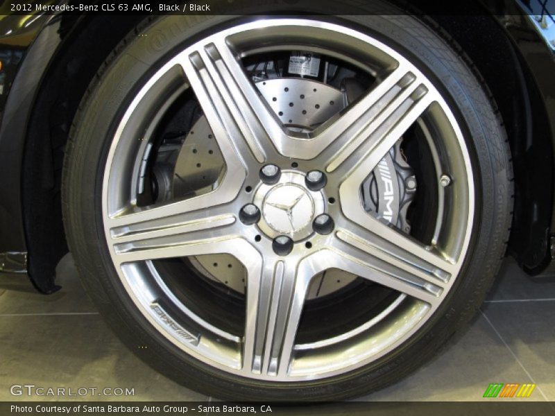 Black / Black 2012 Mercedes-Benz CLS 63 AMG
