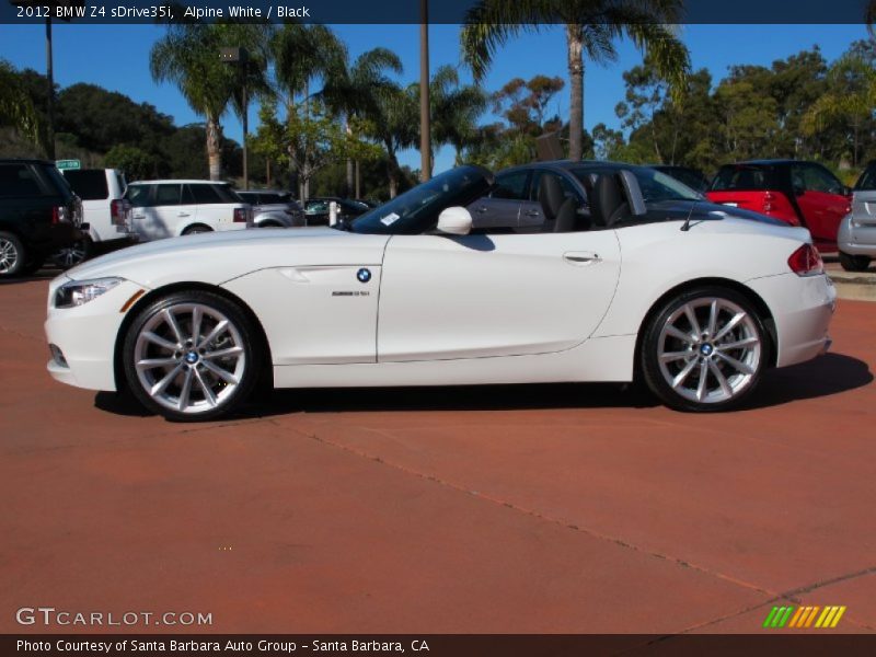  2012 Z4 sDrive35i Alpine White