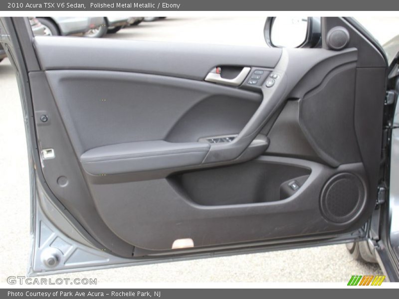 Polished Metal Metallic / Ebony 2010 Acura TSX V6 Sedan