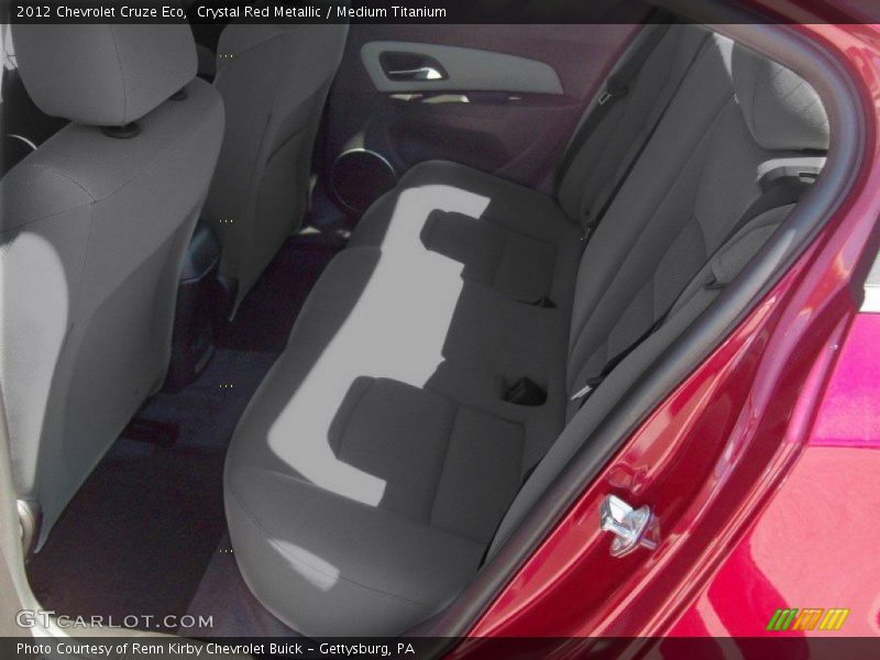 Crystal Red Metallic / Medium Titanium 2012 Chevrolet Cruze Eco