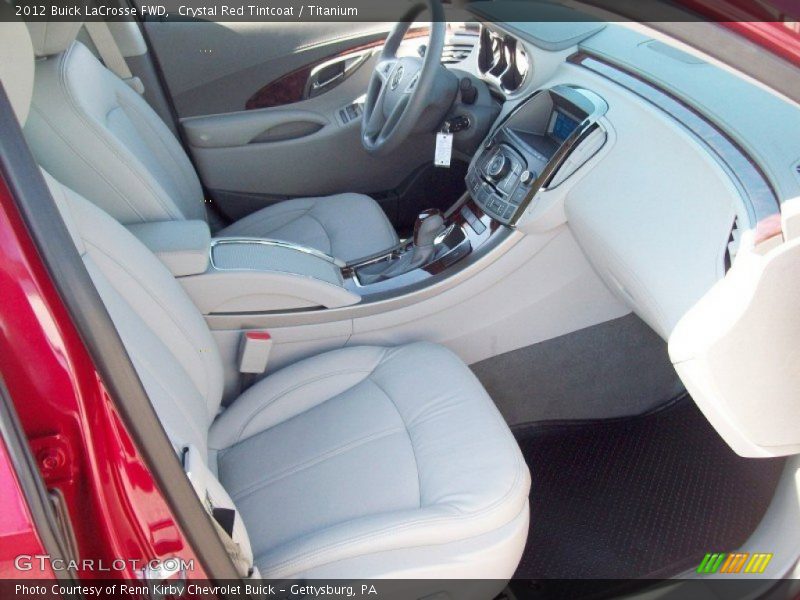 Crystal Red Tintcoat / Titanium 2012 Buick LaCrosse FWD