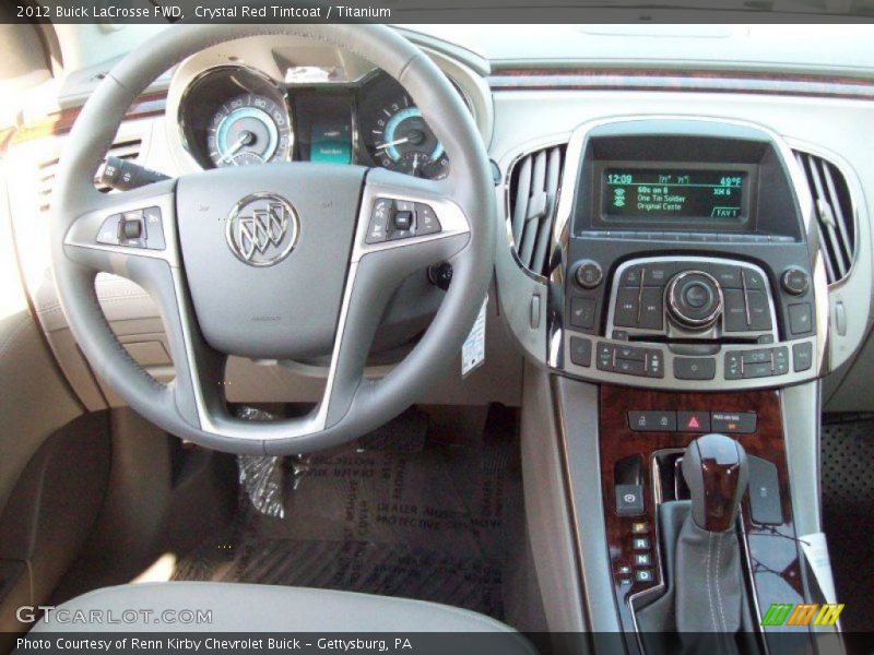 Crystal Red Tintcoat / Titanium 2012 Buick LaCrosse FWD