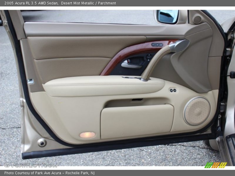Desert Mist Metallic / Parchment 2005 Acura RL 3.5 AWD Sedan