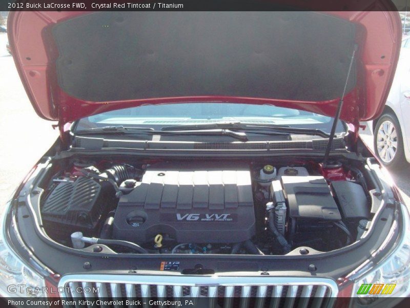Crystal Red Tintcoat / Titanium 2012 Buick LaCrosse FWD