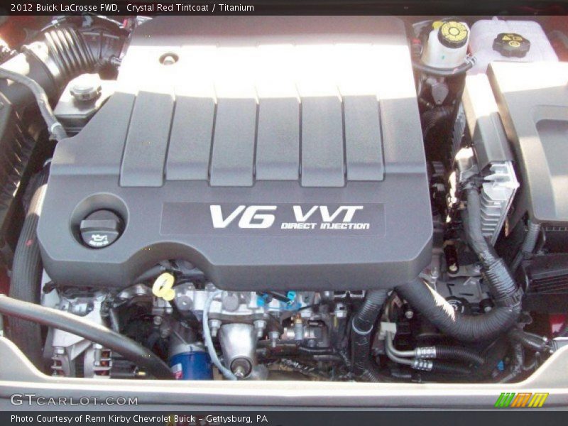 Crystal Red Tintcoat / Titanium 2012 Buick LaCrosse FWD