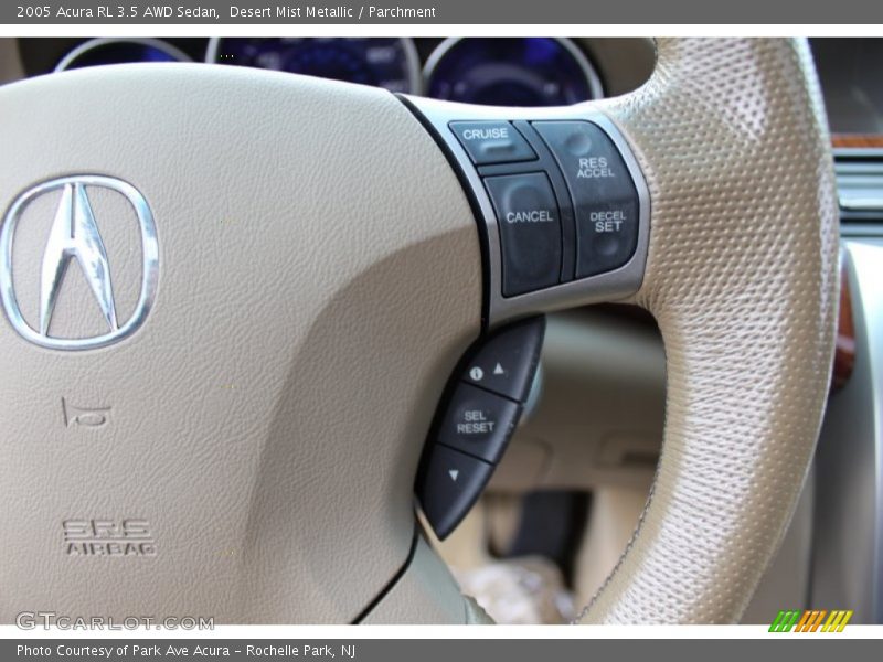 Desert Mist Metallic / Parchment 2005 Acura RL 3.5 AWD Sedan