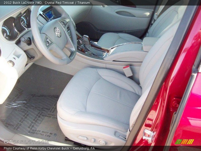 Crystal Red Tintcoat / Titanium 2012 Buick LaCrosse FWD