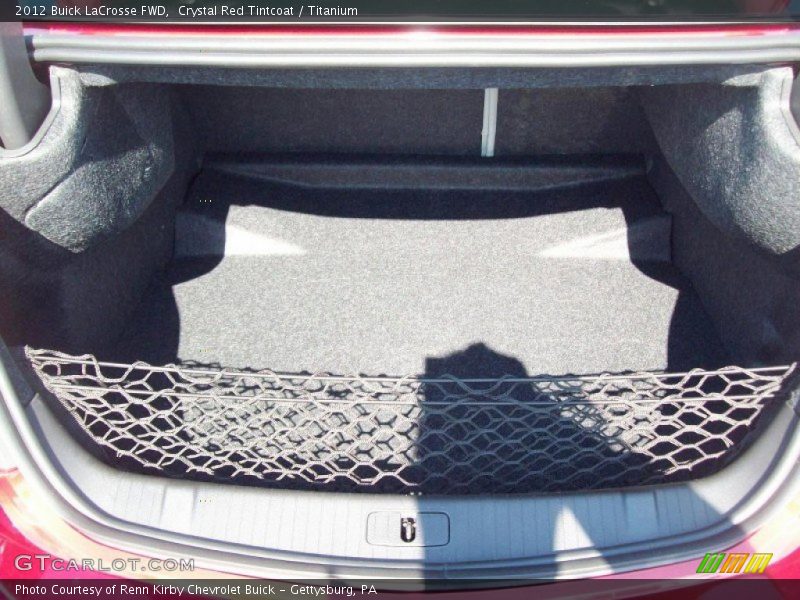 Crystal Red Tintcoat / Titanium 2012 Buick LaCrosse FWD