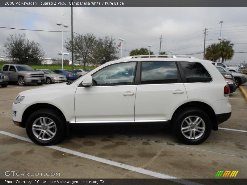 Campanella White / Pure Beige 2008 Volkswagen Touareg 2 VR6
