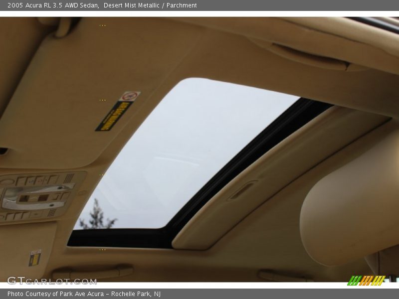 Desert Mist Metallic / Parchment 2005 Acura RL 3.5 AWD Sedan