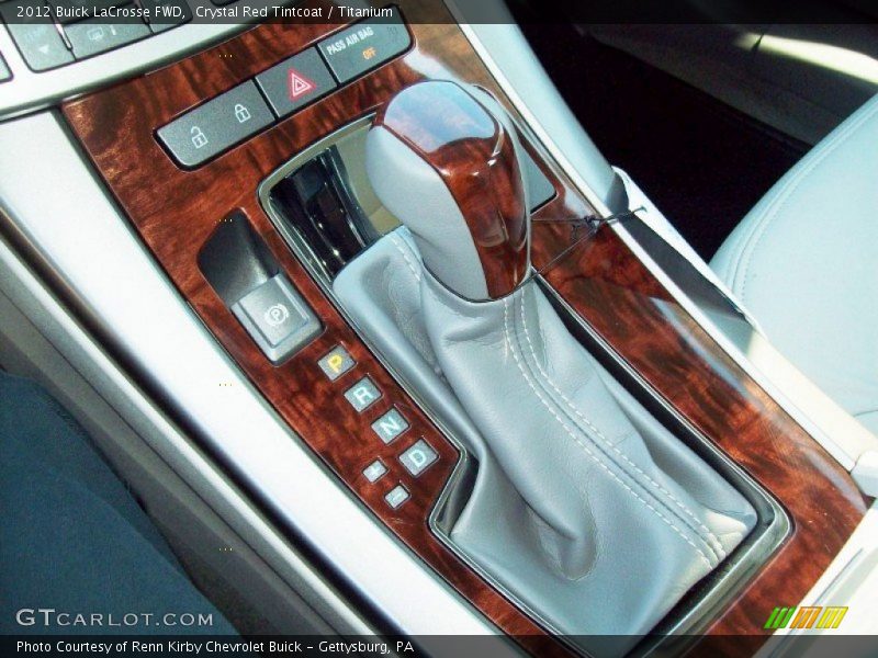Crystal Red Tintcoat / Titanium 2012 Buick LaCrosse FWD